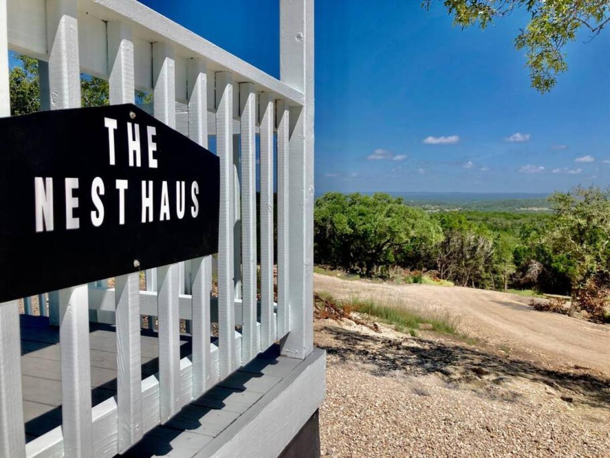 Nest - Texas Tiny House With A Big View Villa Spring Branch Luaran gambar